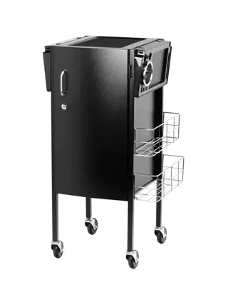 Carrito de peluquería Gabbiano Deluxe 500 negro