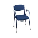 Asiento de inodoro tapizado Azul TIM