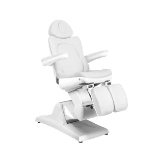 Sillón de pedicura eléctrico Azzurro 870s Pedi 3 motores blanco