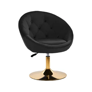 Silla giratoria 4Rico QS-BL12G negra