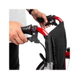Silla de ruedas ligera con estructura de aluminio - Sólo 13,7 kg - Plegable