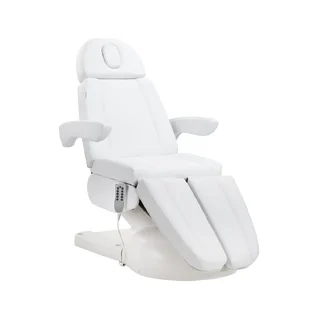 Sillón eléctrico Azzurro Lux para tratamientos estéticos 5 motores blanco