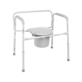Asiento de inodoro móvil plegable 3 en 1 - MAXIMUS