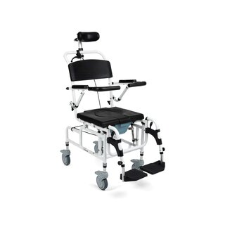 Silla de ruedas para ducha e inodoro Tilt MASTER PLUS