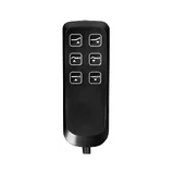 Sillón de tratamiento eléctrico Lux negro