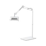 Lámpara UV LED Glow 112 con base metálica de 48 W para pedicura con soporte.