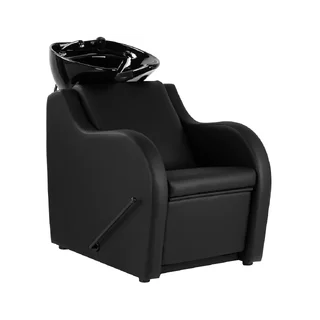 Sillón de lavado Gabbiano Carmen - negro