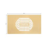 Mesa de manicura MOMO 05-GL con aspiradora