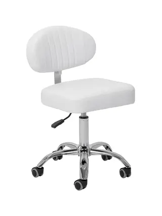 Taburete cosmético Giovanni Y08 blanco