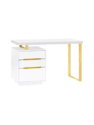 Mesa de manicura 3311G - Oro blanco
