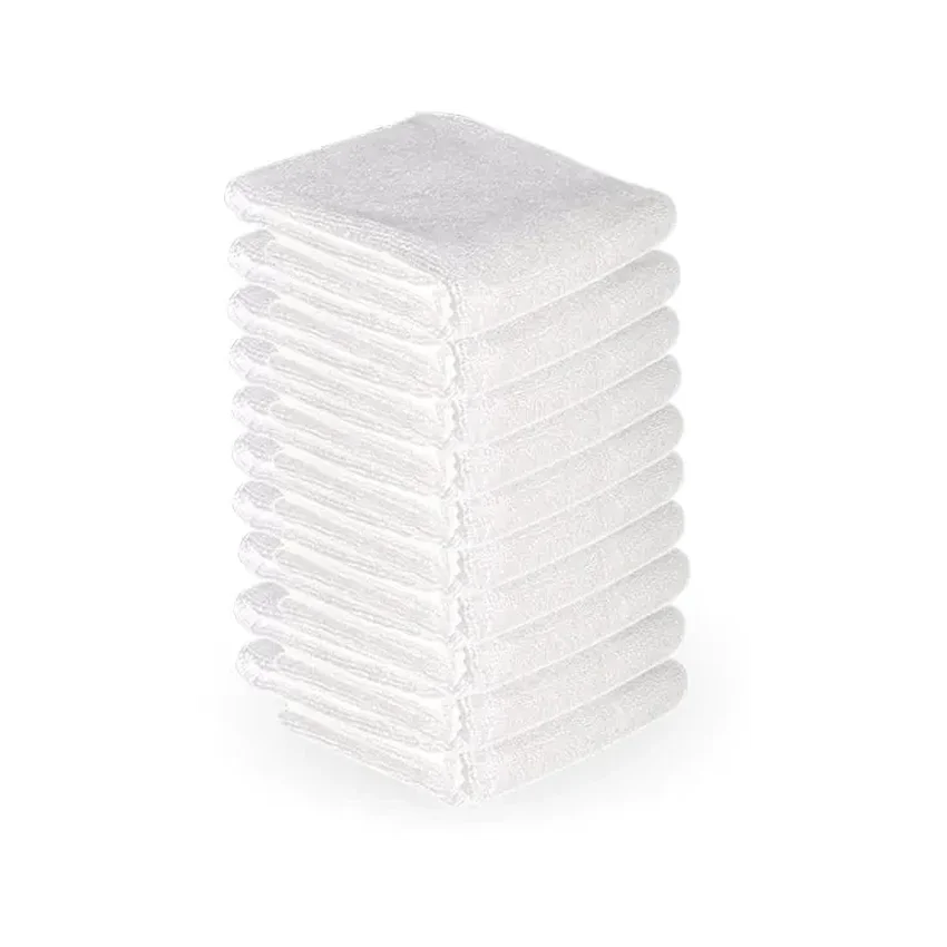Toallas para calienta toallas - 73x40cm 10 uds blancas