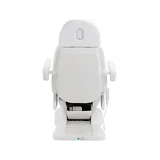 Sillón eléctrico Azzurro Lux para tratamientos estéticos 3 motores blanco