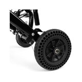 Transporte de silla de ruedas plegable con asa