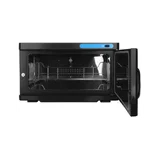 Calentador de toallas con esterilizador UV 16 litros Negro
