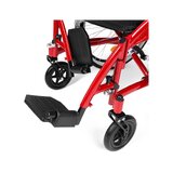 Silla de ruedas ligera con estructura de aluminio - Sólo 13,7 kg - Plegable