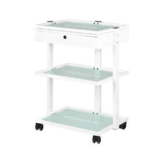 Carro de salón con ruedas y 1 cajón - Giovanni