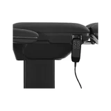 Sillón de tratamiento con elevación de columna eléctrica Eclipse 3 negro