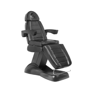 Sillón de tratamiento eléctrico Lux negro