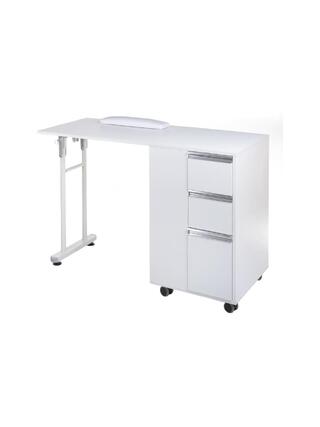 Mesa de manicura plegable BD-3802 BLANCA