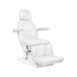 Sillón eléctrico para el cuidado de los pies Kate con 4 motores, color blanco
