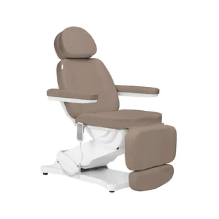 Sillón de tratamiento eléctrico SILLON CLASSIC de 3 motores - marrón