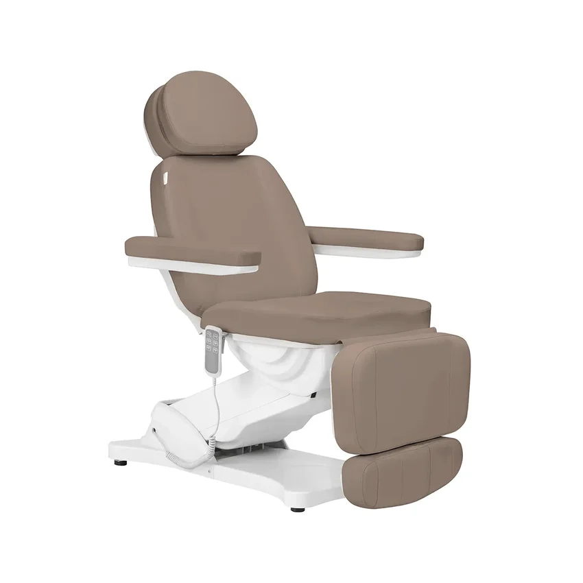Sillón de tratamiento eléctrico SILLON CLASSIC de 3 motores - marrón