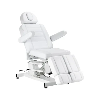 Sillón eléctrico para el cuidado de los pies Azzurro 706, 1 motor, color blanco