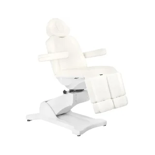 Sillón eléctrico para el cuidado de los pies Azzurro 869a, 5 motores, 180 grados, color blanco