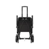 Transporte de silla de ruedas plegable con asa