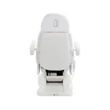Sillón eléctrico Azzurro Lux para tratamientos estéticos 5 motores blanco