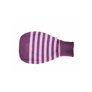 Modelo de útero: cuello uterino y vagina tejidos en lana