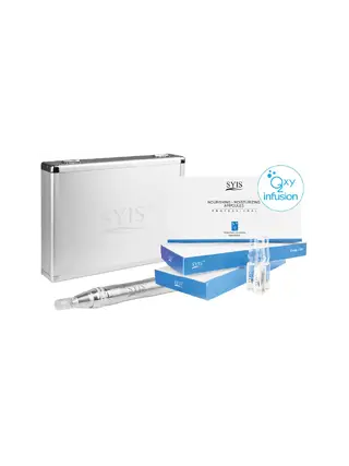 Bolígrafo de microagujas + plata 05 + set de cosméticos syis
