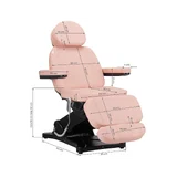 Sillón eléctrico SILLON CLASSIC 3 motores rosa