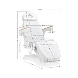 Sillón eléctrico SILLON Lux 273b 3 motores blanco