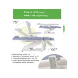 Sillón eléctrico para tratamientos cosméticos Elara PRO 4 - violeta