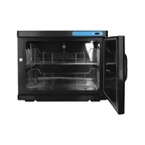 Calentador de toallas con esterilizador UV 23 litros Negro