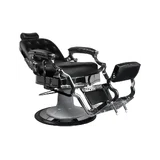 Silla de barbero Gabbiano Retro Ernesto - Negra