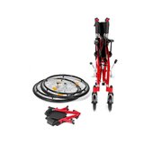 Silla de ruedas ligera con estructura de aluminio - Sólo 13,7 kg - Plegable