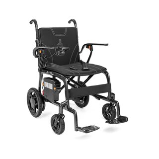 Silla de ruedas eléctrica ligera de fibra de carbono