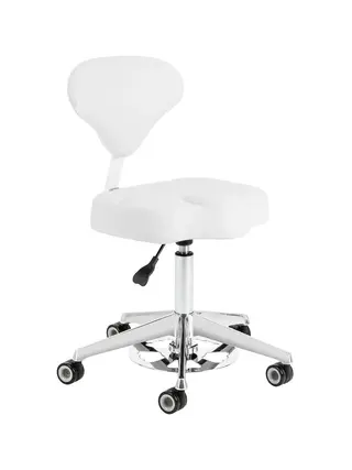 Silla de trabajo ergonómica - Azzurro 156f - blanco nieve
