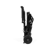 Transporte de silla de ruedas plegable con asa