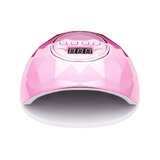 Lámpara LED UV brillante de 86 W, color rosa perla.