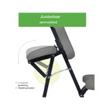 Sillón de masaje energético - gris