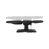 Sillón de tratamiento con elevación de columna eléctrica Eclipse 3 negro