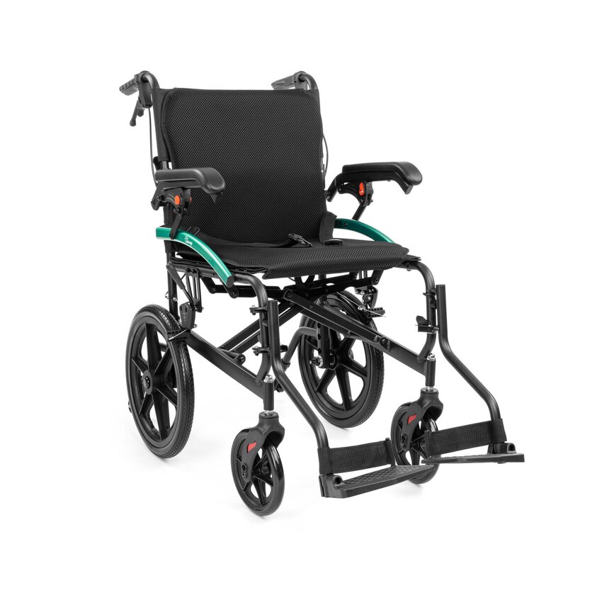 Silla de ruedas de aluminio con ruedas pequeñas - ACTIV TIM