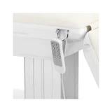 Sillón eléctrico de columna Eclipse, 4 motores, color blanco