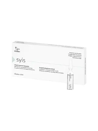 Syis ampollas cóctel vitamínico 10 x 3 ml