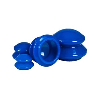 Copas de masaje de silicona - juego de ventosas