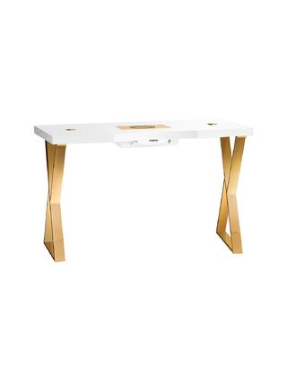 Mesa de manicura MOMO 04-GL con aspiradora.