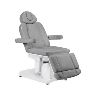 Sillón cosmético eléctrico Azzurro 708A, 4 motores, gris.